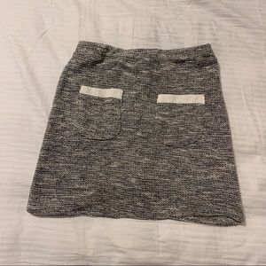 ZARA Gray Pocket Skirt